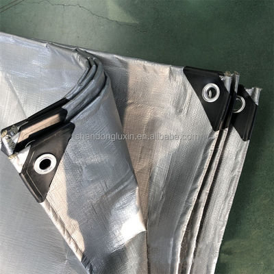 Acque resistenti Stripe Style PE Tarpaulin Industrial Multi-purpose Proof di umidità Sunproof