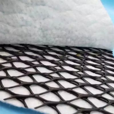 2m-4m Larghezza Hdpe 3D Tri-Planar Composite Drainage Net per Total Project Solutions