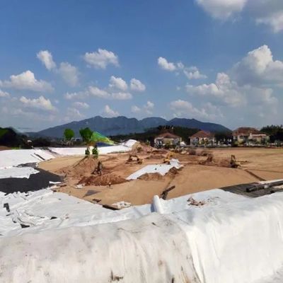 Larghezza 2m-4m Geotextile composito plastica Geonet Rete di drenaggio per soluzioni di progetto