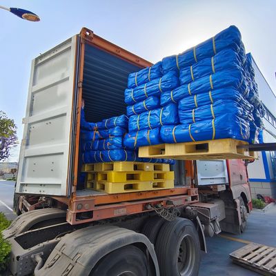 Telaio PE impermeabile e leggero Copertura del tetto Polietilene blu Telaio PE