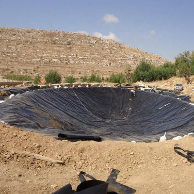 Geomembrana Pond Liner HDPE Geomembrana Liner Superficie entrambi i lati lisci 0,75mm 1mm 2mm