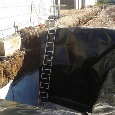 Geomembrana Pond Liner HDPE Geomembrana Liner Superficie entrambi i lati lisci 0,75mm 1mm 2mm