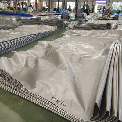 Rivestimento in PE Tessuti tessili Tetti antifiamma Tarpe Tende Tarpe di plastica impermeabile