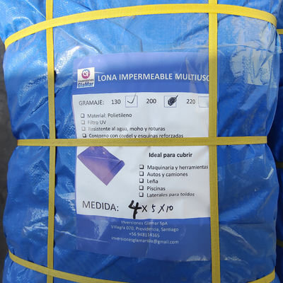 Rivestimento in PE Tessuti tessili Tetti antifiamma Tarpe Tende Tarpe di plastica impermeabile