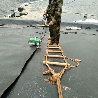 Anti-UV HDPE Pond Liner 1 mm Lunghezza 50-200m per discariche Geomembrane impermeabili da 0,7 mm