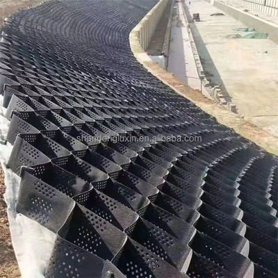 Stabilizzatore del suolo in HDPE industriale Geocell Stabilizzatore di ghiaia di plastica per la stabilizzazione