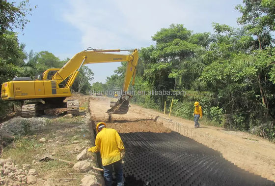 Geocella in HDPE per terrazzi per la stabilizzazione della ghiaia e il rinforzo delle pareti di sostegno