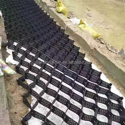Griglia di geocelle di stabilizzazione del suolo per il rinforzo del suolo e il supporto della parete di sostegno