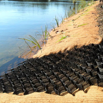Pareti di contenimento in geocelle di plastica per la stabilizzazione del suolo stradale