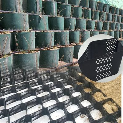 Pareti di contenimento in geocelle di plastica per la stabilizzazione del suolo stradale