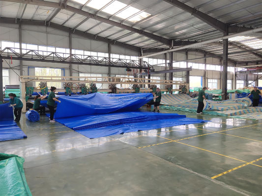 Telaio in PE blu con rivestimento in LDPE per carico di autocarri