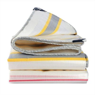 Telaio di tessuto rivestito in PE impermeabile e impermeabile al sole da 200 gm per copertura e tenda per camion