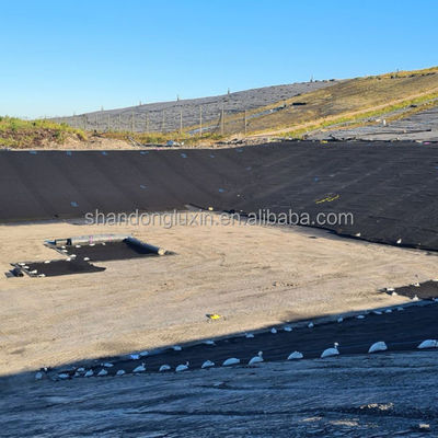 Fogli di geomembrana in PVC 1 mm Geo materiale di plastica Geomembrana liscia Hdpe Pond Liner