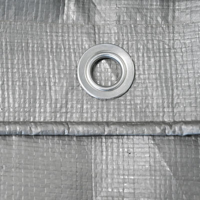 Dimensioni personalizzate Tarpaulin in PE impermeabile rivestito con modello e peso personalizzato