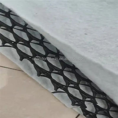 Georete di drenaggio con barriera salina in HDPE 3D Rete geocomposita per il drenaggio di giardini stradali di discarica