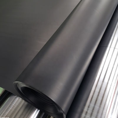 Superficie ruvida Geomembrana HDPE Acquario di stagno di allevamento di pesci 1 mm con durata di 10 anni
