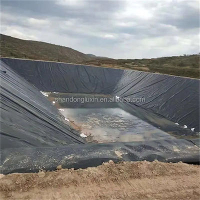 Progetto di diga del Sudafrica Geomembrana HDPE 0,8 mm 1 mm 1,5 mm 2 mm con materiale EVA EPDM