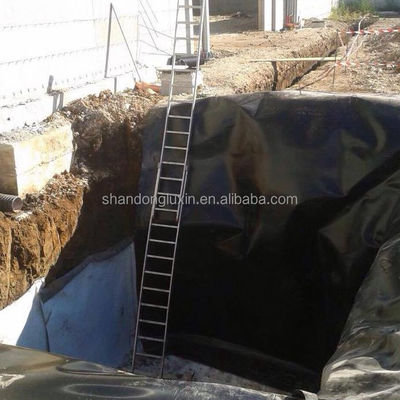 ASTM GRI-GM13 Standard 1.2mm Nero EPDM Acqueproof Large Pond Liner per Giardino Paesaggistico