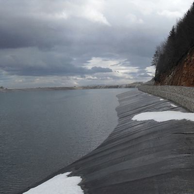 Liner di stagno di grande livello per il progetto di stagno di stoccaggio dell'acqua in Zambia
