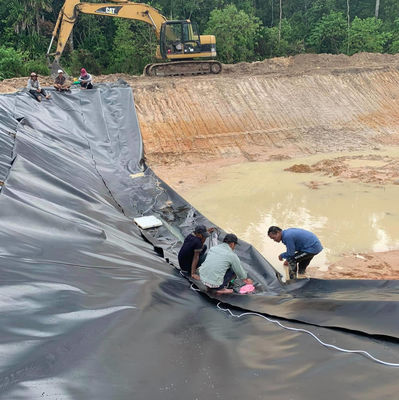 Standard ASTM GRI-GM13 45 mil Food Grade Nero Blu EPDM Rubber Pond Pool Sheet Liner