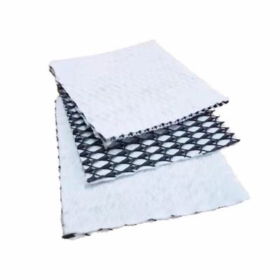 Soluzioni totali del progetto 5 mm spessore di drenaggio Geonet composito con Geotextile lunghezza 30m