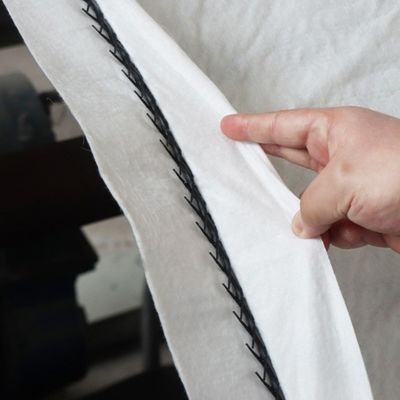 Funzione di drenaggio dell'acqua Geonet di drenaggio di plastica spessa 6 mm al centro di Geonet composito