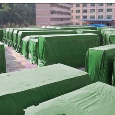 Tarpaulin in PE con protezione UV contro tessitura in HDPE e laminazione in LDPE