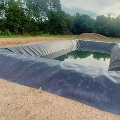 Pesci Farm Laghetto Liner Geomembrana HDPE Lunghezza 50-200m Nero Bianco Blu Verde personalizzato