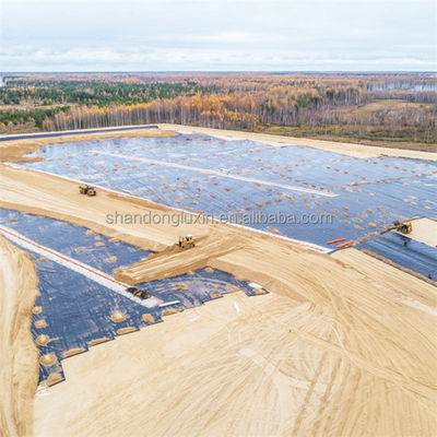 1 mm di rivestimento in HDPE per discariche e geomembrane impermeabili