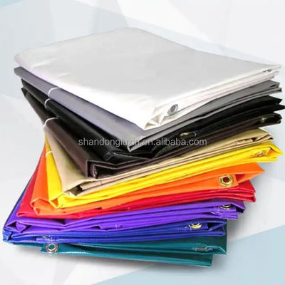 Telaio PE impermeabile Tarpaulin Heavy Duty Blu/Arancione con UV Blocker e Durabilità