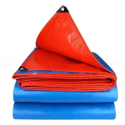Stampa del logo 120 gm Larghezza 4m Tensione impermeabile Tela di PE Tela rivestita HDPE