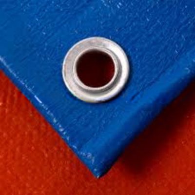 Stampa del logo 120 gm Larghezza 4m Tensione impermeabile Tela di PE Tela rivestita HDPE