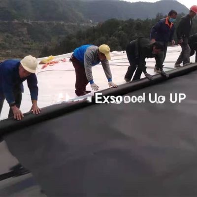 Geomembrana lucida impermeabile stile di progettazione industriale per 0,75 mm 1 mm 1,5 mm HDPE LDPE