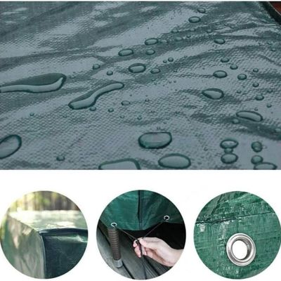 Fogli di telona di tessuto PE rivestiti in LDPE per tenda e copertura di camion in materiale impermeabile