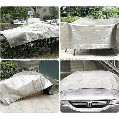 Piastra di telone per tenda per stagno di pesce su misura 240GSM Tela per copertura del rimorchio auto PE impermeabile