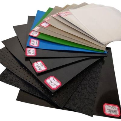 Spessore 0,2 mm-3 mm Fogli di HDPE blu 15-20 Mil Fogli di plastica impermeabile ad alta allungatura