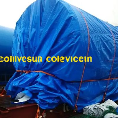 Tarpa rinforzata PE Tarpaulin per fogli di tessuti di plastica UV Agricoltura Copertura industriale