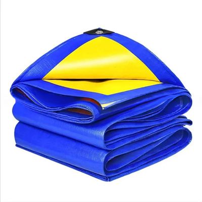 Copertina di autocarro in fogli di plastica a colori personalizzati con bambusa rivestita in HDPE 120GSM