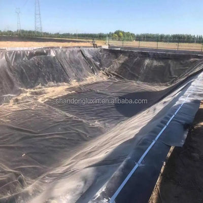 50-100m Lunghezza Hdpe Geomembrana di plastica impermeabilizzante per l'acquacoltura