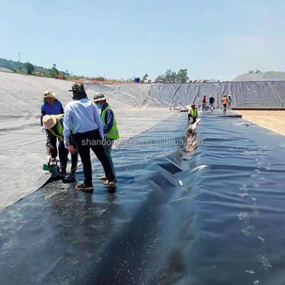 50-100m Lunghezza Hdpe Geomembrana di plastica impermeabilizzante per l'acquacoltura