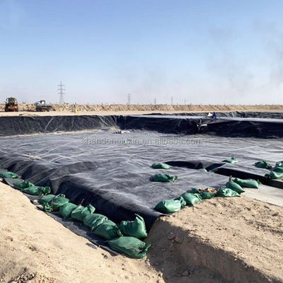 50-100m Lunghezza Hdpe Geomembrana di plastica impermeabilizzante per l'acquacoltura