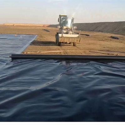 Superficie liscia 0,5 mm HDPE Geomembrane Liner Sheet per materiale di stagno di allevamento del pesce
