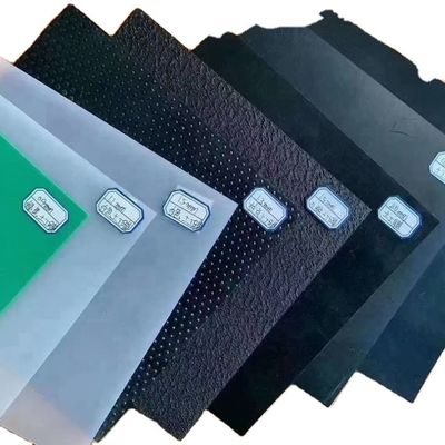 Liner per stagno di pesce in HDPE personalizzato in nero bianco blu verde stile di design industriale