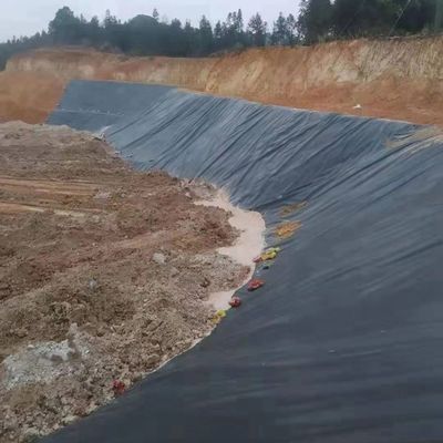 Stile di progettazione industriale Geomembrana liscia in HDPE per applicazioni di discarica