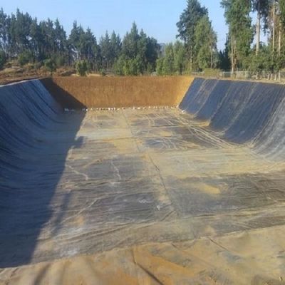 Stile di progettazione industriale Geomembrana liscia in HDPE per applicazioni di discarica