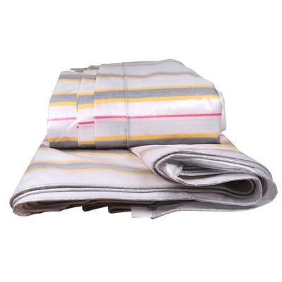 Tarpaulin in PE tessuto per la copertura del carico nel mercato africano colore personalizzato 100% impermeabile