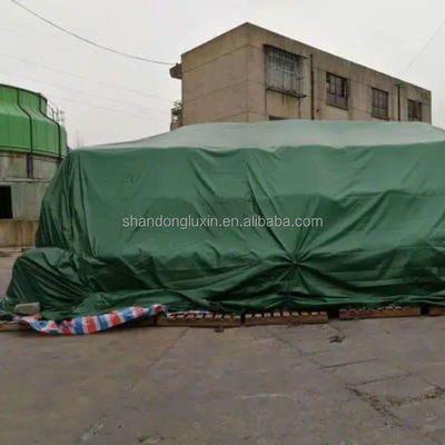 Targhe personalizzate in PE a piastre per coperture impermeabili per autocarri e stoccaggio di merci in tessuto HDPE