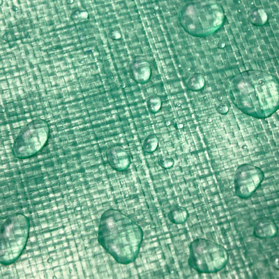 Terracotta verde in PE impermeabile al sole, impermeabile alla polvere per tende e coperture per tetti