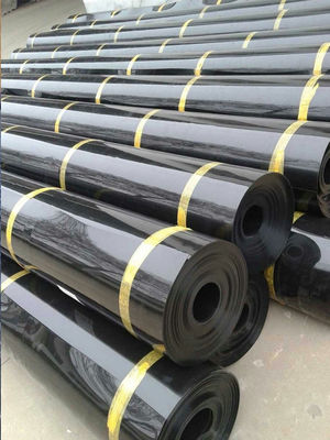 Geomembrana in HDPE larghezza 1-6m per materiali geosintetici impermeabili in finitura lucida