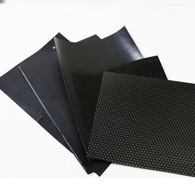 Geomembrana nera prefabbricata ecologica e durevole per stagni per pesci 0,5 mm 1 mm 2 mm